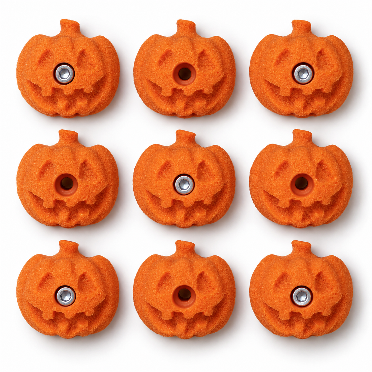 Halloween pumpkin climbing hold