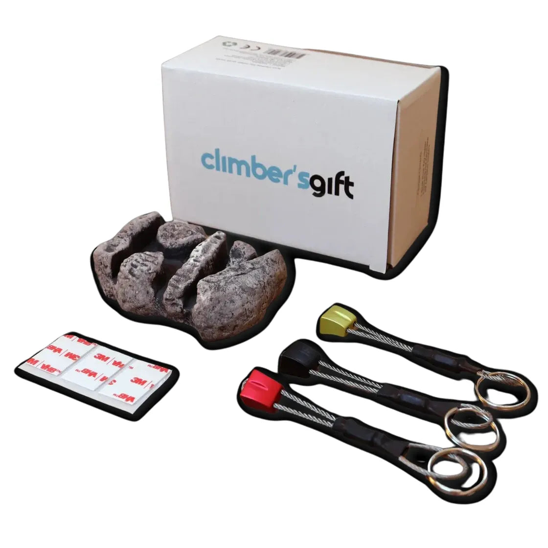 top small rock key holder wooden able