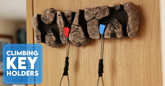 Climbing Themed Key Holders