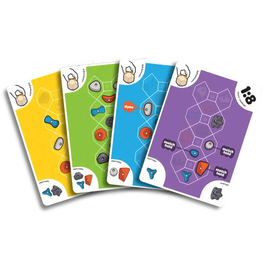Boulder Block Challenge Cards