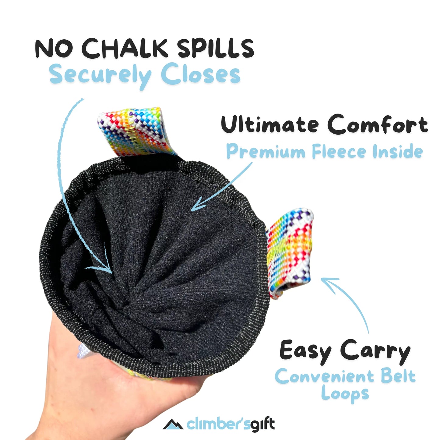 Arctic Climbing Rope Chalk Bag