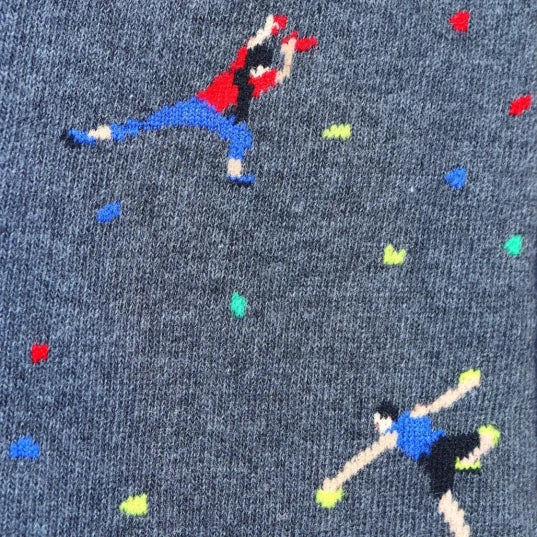 climbing wall socks made of cotton