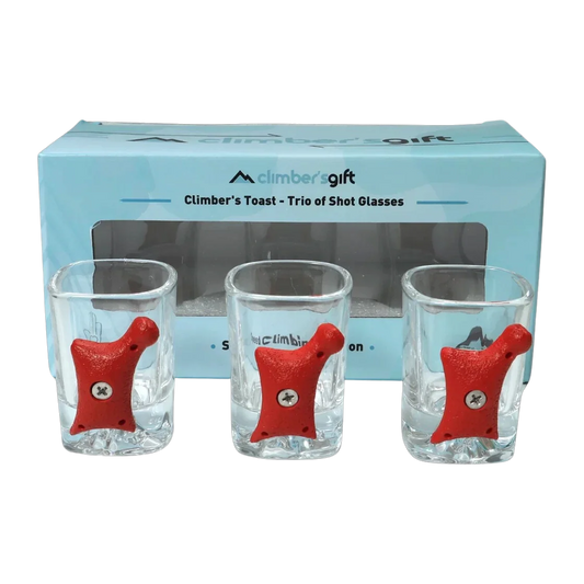 colorful speed climbing shot glasses