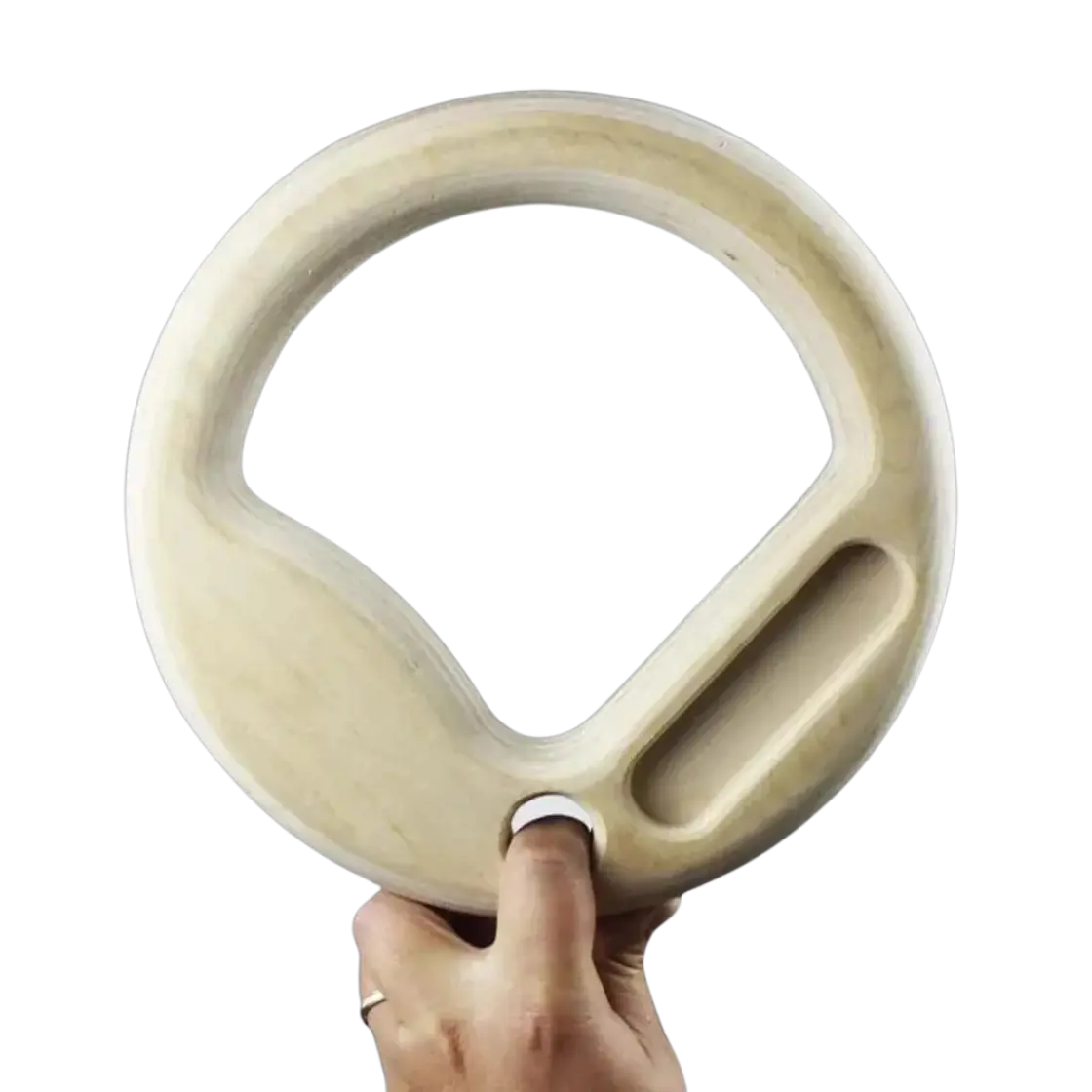 gymnastic hangboard rings with triple hangboard edges on wallgymnastic hangboard rings with triple hangboard edges on