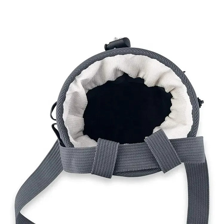 professional chalk bag in climbing gear