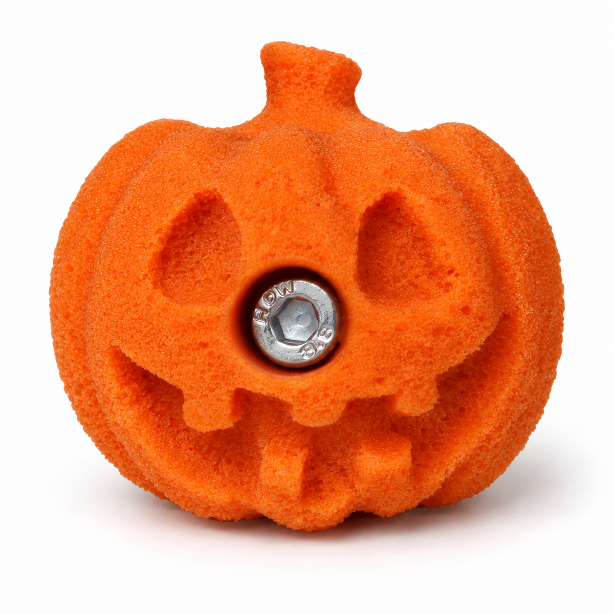 Halloween pumpkin climbing hold