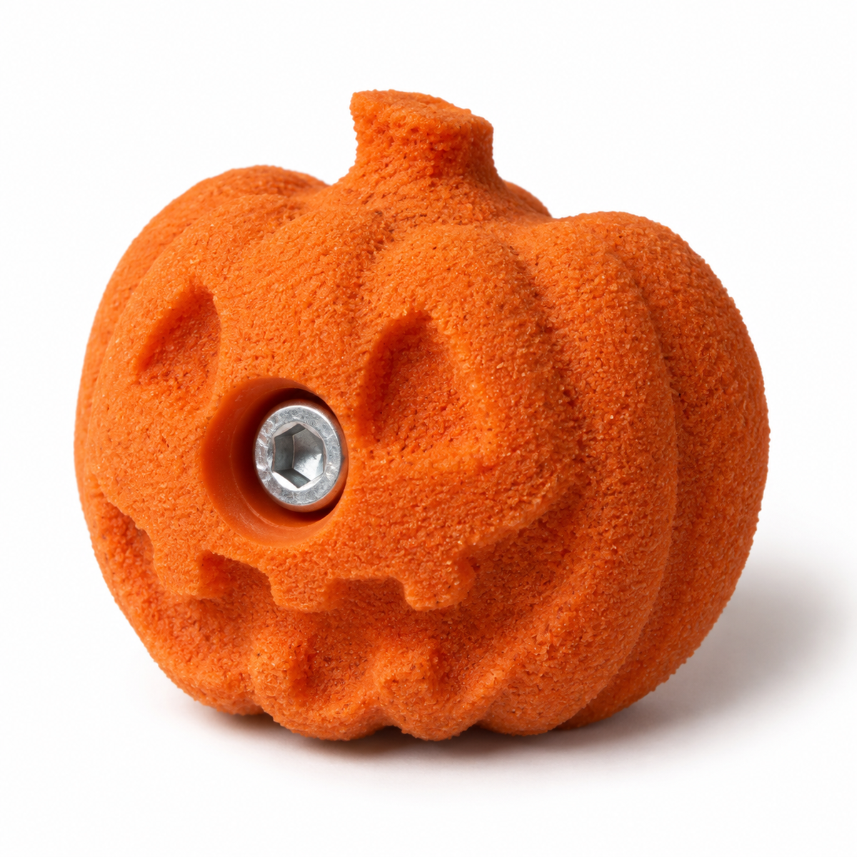 Halloween pumpkin climbing hold