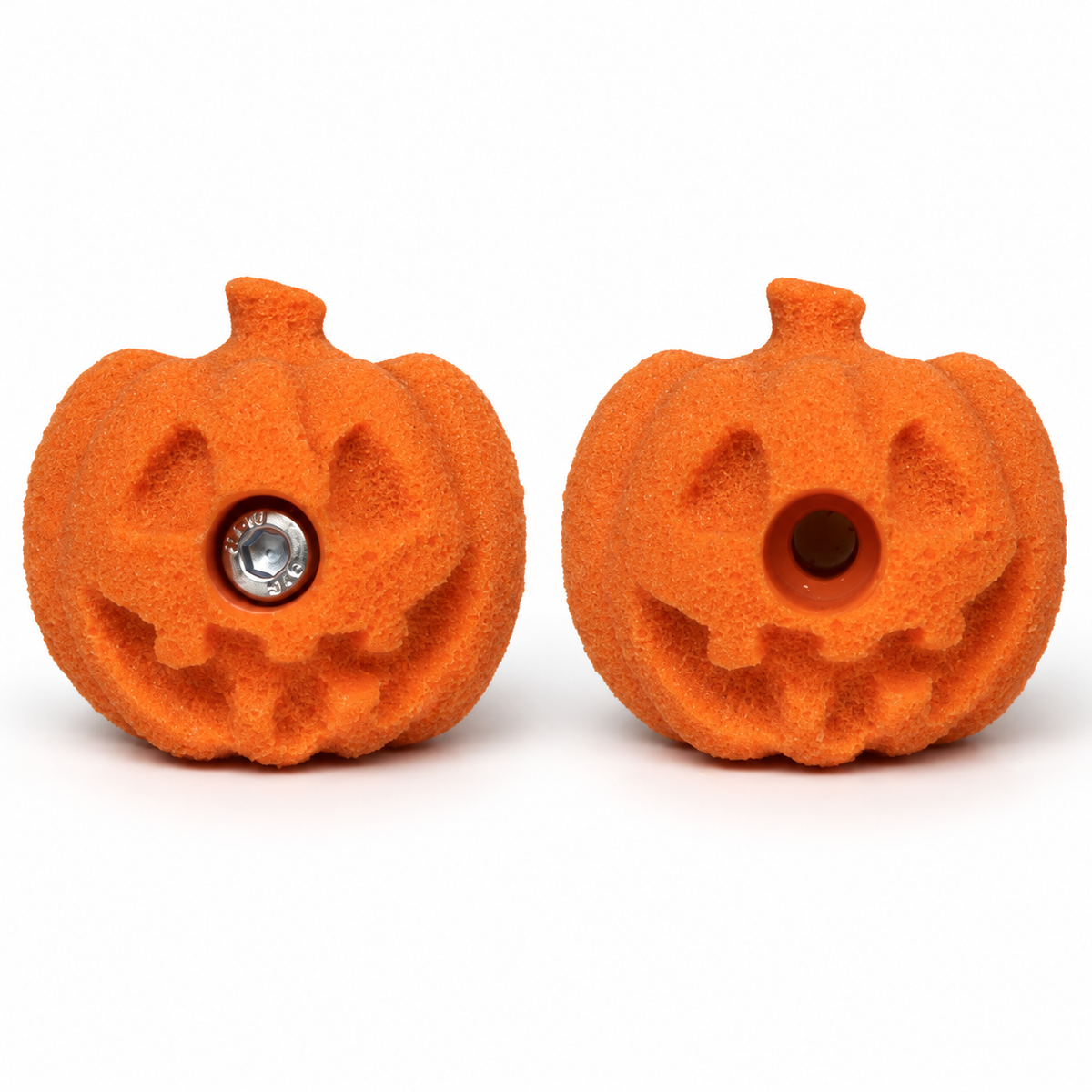 Halloween pumpkin climbing hold