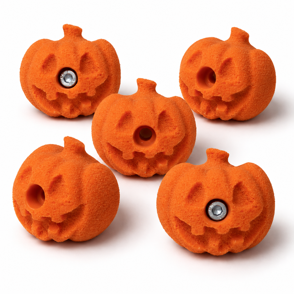 Halloween pumpkin climbing hold