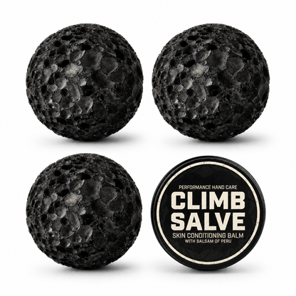 3 Rhino Balls and 1 Climb Salve