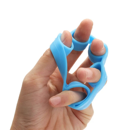 silicone finger gripper strength trainer on table shop now
