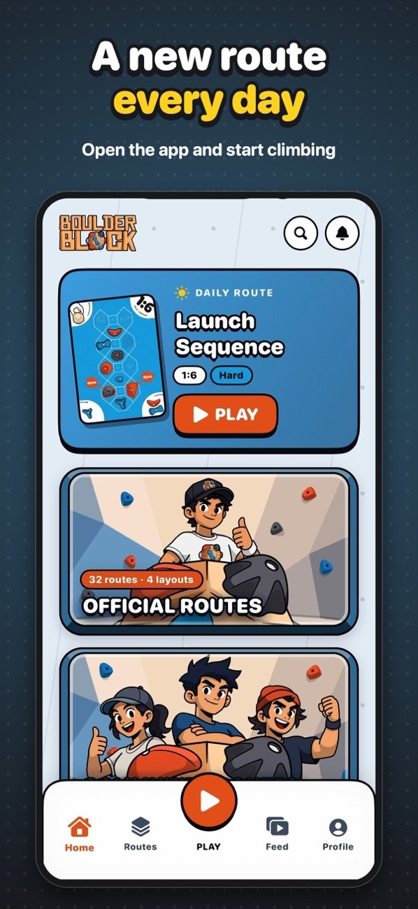 A new route every day